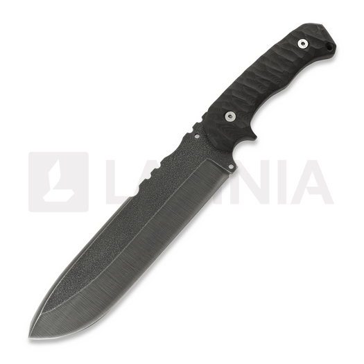 Nóż Wander Tactical Godfather, raw finish, black handle