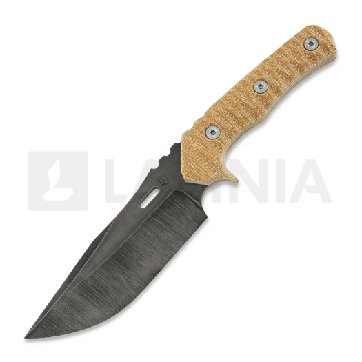 Wander Tactical Haast 2.0 求生刀, natural micarta