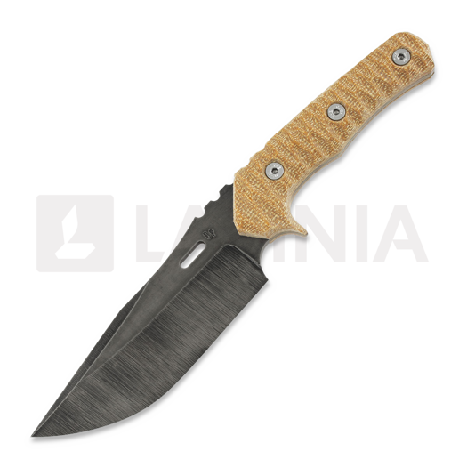 Cuchillo de supervivencia Wander Tactical Haast 2.0, natural micarta