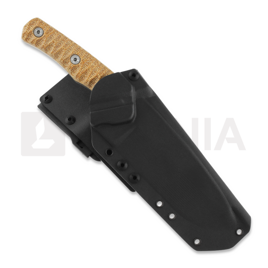 Wander Tactical Haast 2.0 overlevelseskniv, natural micarta