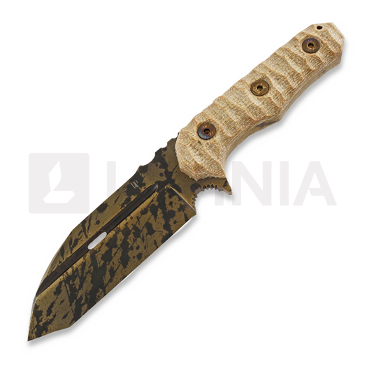 Coltello da sopravvivenza Wander Tactical Hurricane Black Blood