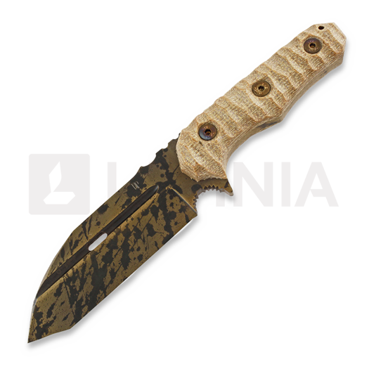 Coltello da sopravvivenza Wander Tactical Hurricane Black Blood