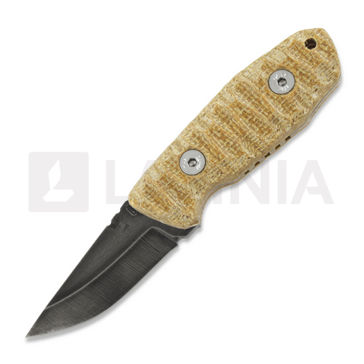 Wander Tactical Menoceras kniv, natural micarta