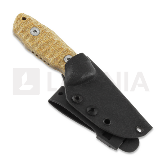 Wander Tactical Menoceras peilis, natural micarta