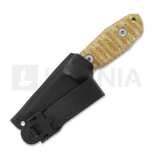 Wander Tactical Menoceras veitsi, natural micarta