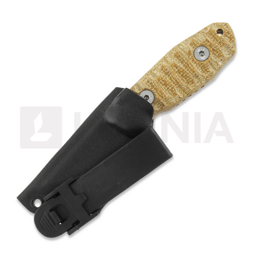 Wander Tactical Menoceras peilis, natural micarta