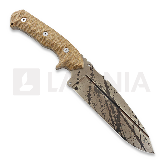 Wander Tactical Smilodon Blackblood išgyvenimo peilis