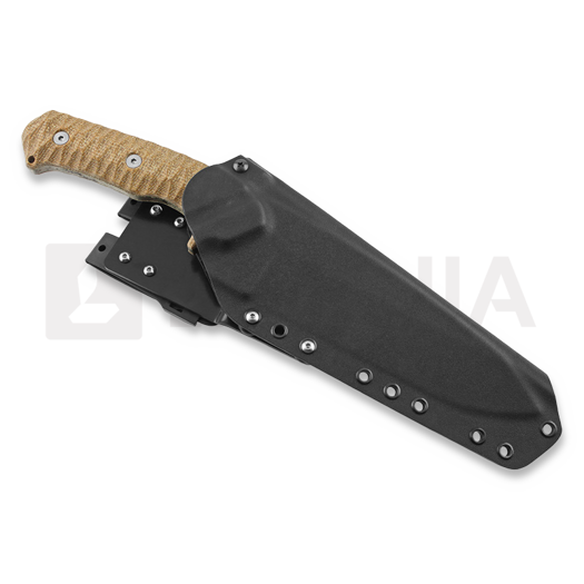 Wander Tactical Smilodon Blackblood išgyvenimo peilis