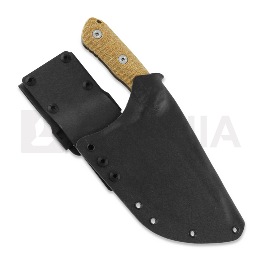 Wander Tactical Tryceratops XL išgyvenimo peilis, natural micarta
