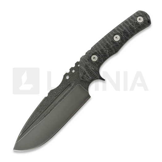 Wander Tactical Uro Original Messer, D2 Micarta Black