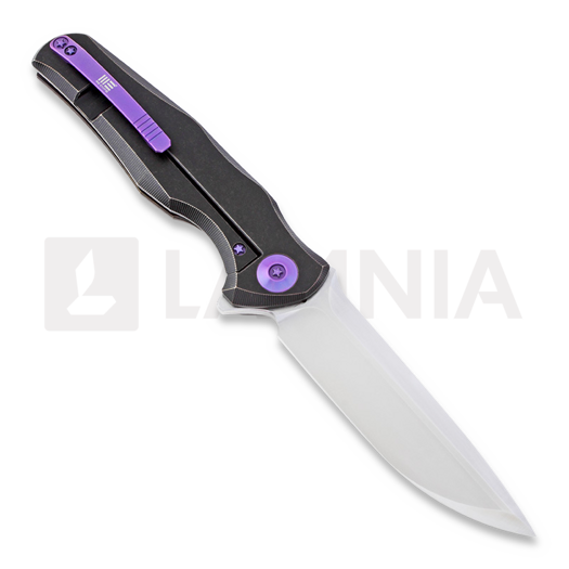 We Knife 601SPL Hand Rubbed Satin sulankstomas peilis, juoda 601SBK