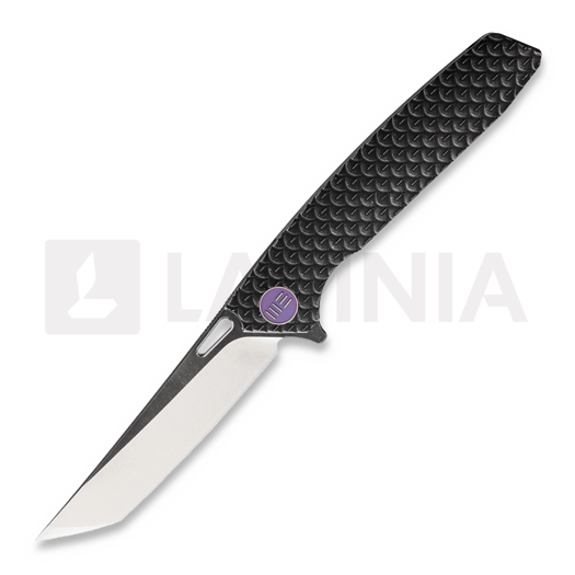 Couteau pliant We Knife 604F Dragon Scale Tanto, musta 604F