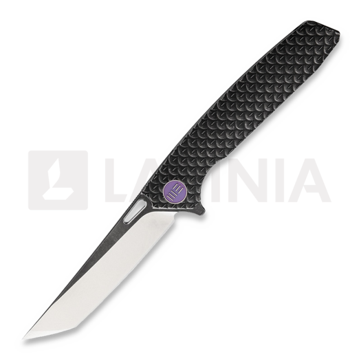 We Knife 604F Dragon Scale Tanto kääntöveitsi, musta 604F