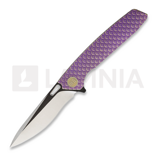มีดพับ We Knife 604N Dragon Scale drop point, ม่วง 604N