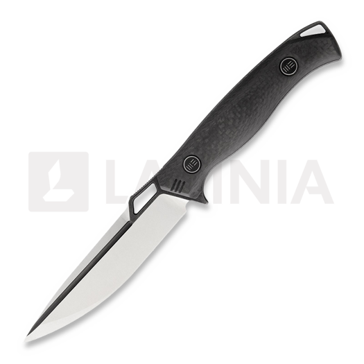 We Knife 607B Carbon Fiber knife, black/satin 607B