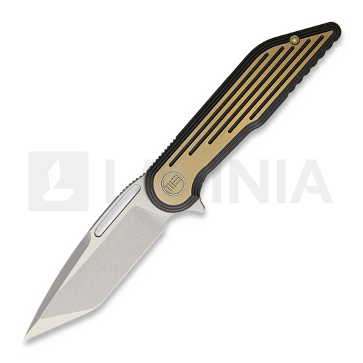 We Knife 616 sulankstomas peilis, stonewash/satin 616SW