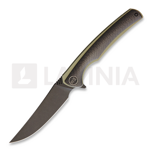 We Knife 704 Carbon Fiber 折叠刀, black stonewash 704CFBS