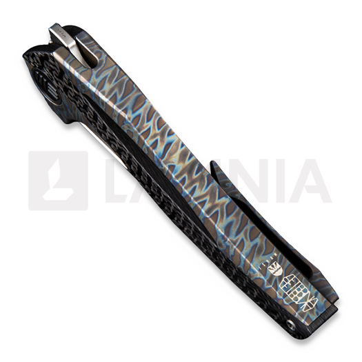 We Knife &AElig;ternA (Aeterna) 折り畳みナイフ, flamed 918B