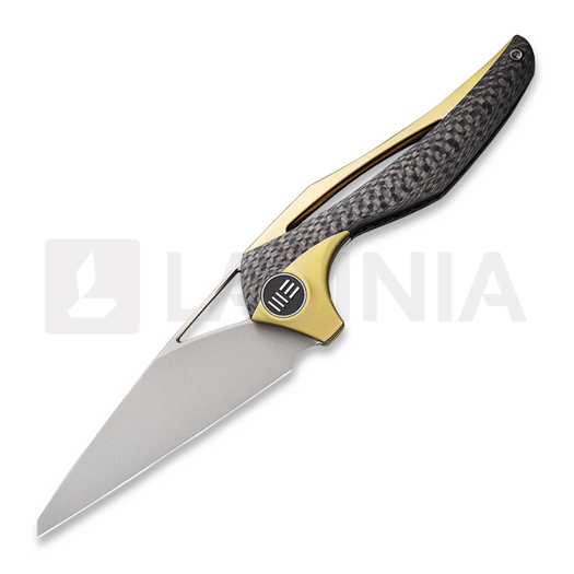 We Knife ÆternA (Aeterna) folding knife, gold 918C