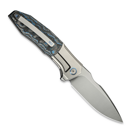 We Knife Archeozoic, Polished BB Ti/Arctic Storm Fatcarbon WE23091-4