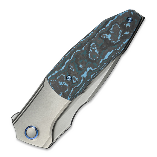 We Knife Archeozoic, Polished BB Ti/Arctic Storm Fatcarbon WE23091-4