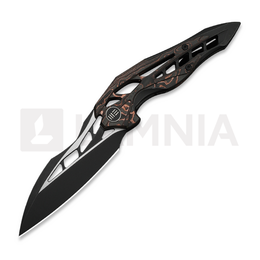 We Knife Arrakis, Black Titanium & Copper Foil CF, Black SW/Satin 906CF-E