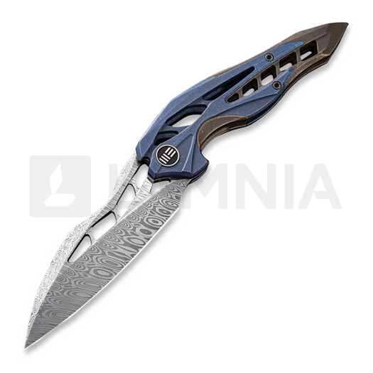 We Knife Arrakis Heimskringla Damasteel foldekniv 906DS-1