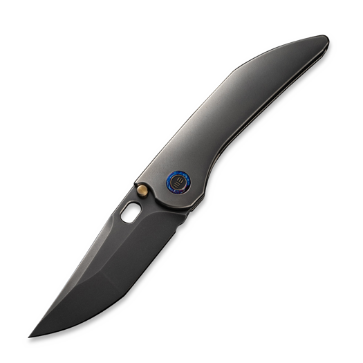 We Knife Attor, Polished Gray Ti, Polished WE23037B-1