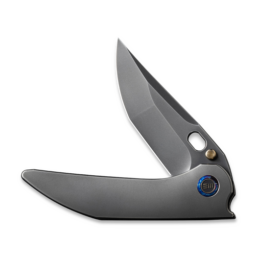 We Knife Attor, Polished Gray Ti, Polished WE23037B-1