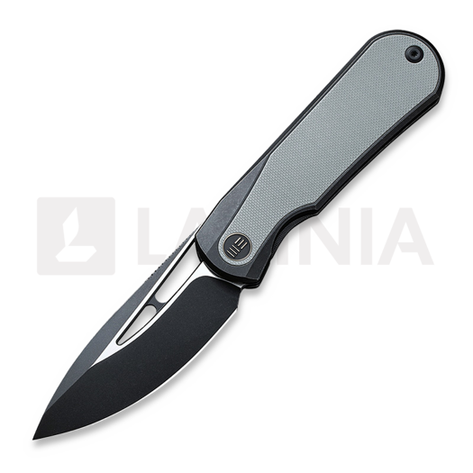 We Knife Baloo Black Titanium összecsukható kés, gray G10 21033-1