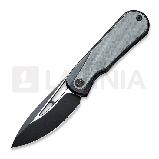 Складний ніж We Knife Baloo Black Titanium, gray G10 21033-1