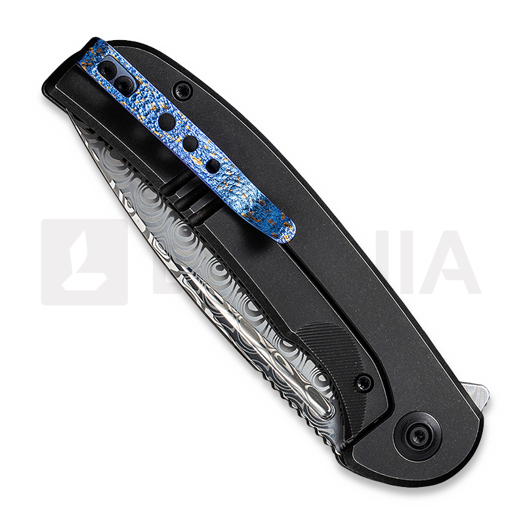 We Knife Beacon Hakkapella Damasteel sulankstomas peilis 20061B-DS1