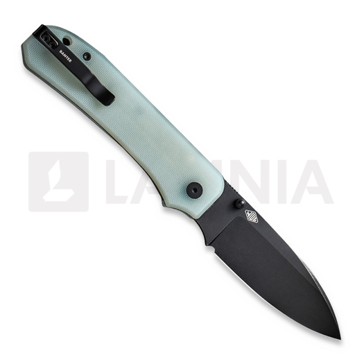 We Knife Big Banter, Natural G-10, Black Stonewash WE21045-3