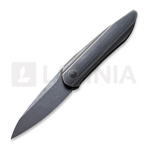 We Knife Black Void Opus Taschenmesser, black ti with black G10 inlay 2010D