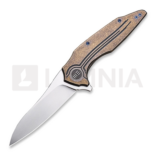 We Knife Bullit 접이식 나이프, 갈색 806B