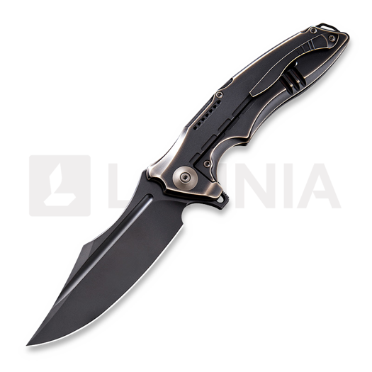Skladací nôž We Knife Chimera, bronze, left hand 814AL