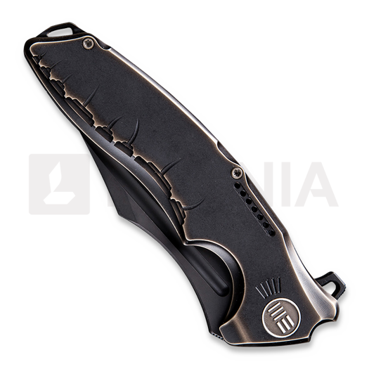 We Knife Chimera 折叠刀, bronze, left hand 814AL