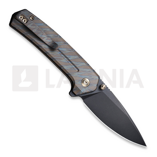 We Knife Culex, Tiger Stripe Flamed Titanium WE21026B-7