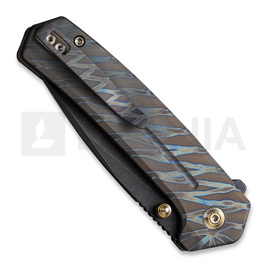We Knife Culex, Tiger Stripe Flamed Titanium WE21026B-7