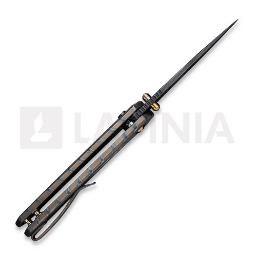 We Knife Culex, Tiger Stripe Flamed Titanium WE21026B-7