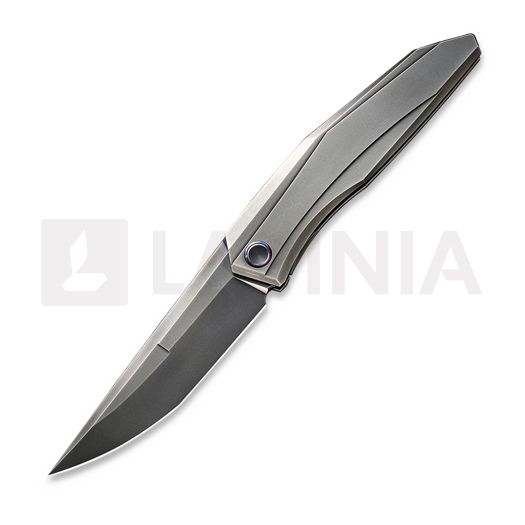 We Knife Cybernetic, Polished Gray Titanium, Polished WE22033-6