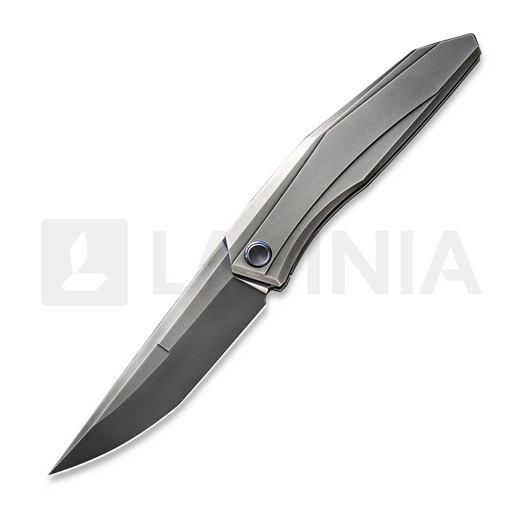 We Knife Cybernetic, Polished Gray Titanium, Polished WE22033-6