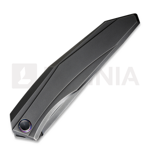 We Knife Cybernetic, Polished Gray Titanium, Polished WE22033-6
