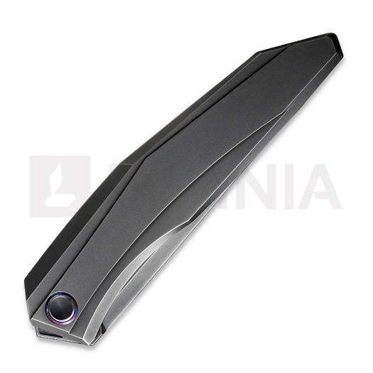 We Knife Cybernetic, Polished Gray Titanium, Polished WE22033-6