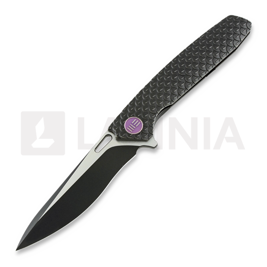 Couteau pliant We Knife Dragon Scale Framelock Black 604O