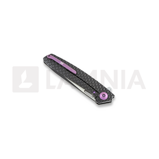Складной нож We Knife Dragon Scale Framelock Black 604O