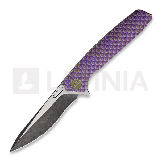 Nóż składany We Knife Dragon Scale Framelock Purple 604G