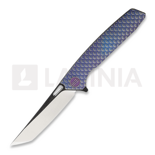 We Knife Dragon Scale Tanto Blue fällkniv 604D