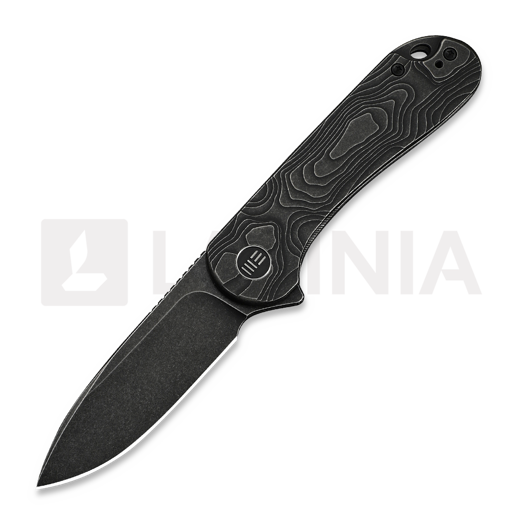 Coltello pieghevole We Knife Elementum, Black Titanium, Black Stonewash WE18062XA-1
