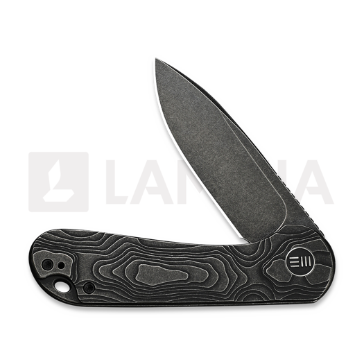 Coltello pieghevole We Knife Elementum, Black Titanium, Black Stonewash WE18062XA-1